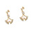 2Stk Goldene Uhrband Anhänger Dekorative Charms Robust 5