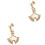 2Stk Goldene Uhrband Anhänger Dekorative Charms Robust 4