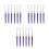 18Stk Purple Graduation Tassels, Sichere Abschlussfeier- 5