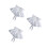 3St Verstelbare Witte Ruffle Nekband Polyester Feest En 10