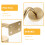 2St Railing Brackets Goud Rvs Duurzaam Voor Trapleuning 6