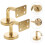 2St Railing Brackets Goud Rvs Duurzaam Voor Trapleuning 11