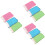 9Pcs Shower Bath Gloves Exfoliating Rayon Scrubber Assorted Colors 6