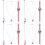 4Sets Polshorloge PU Sieraad Set Roze 7
