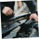 Strut Spring Compressor Tool for Efficient Coil Spring Removal and Installation Black 27x8x5.3CM 2