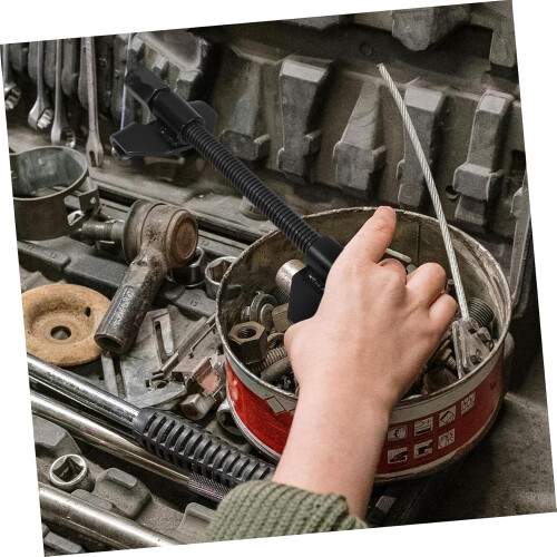 Strut Spring Compressor Tool for Efficient Coil Spring Removal and Installation Black 27x8x5.3CM 2
