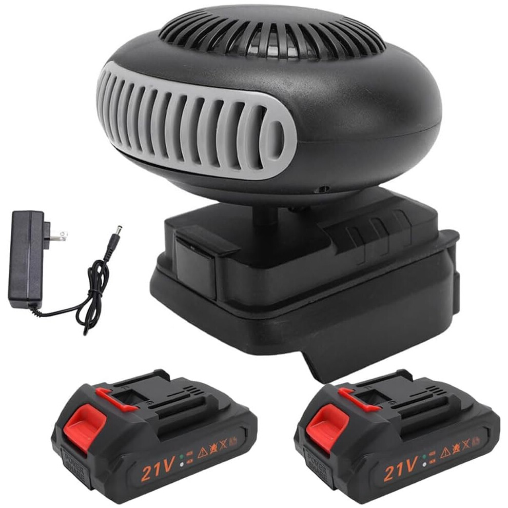 Portable Car Heater With Battery, Fast Heating Defroster For Windshield, Automotive And Small Spaces 9070919834561