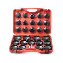 30PCS Cup Type Oil Filter Wrench Set for Quick Removal, MultiVehicle Compatible for Mercedes BMW VW Audi Ford Volvo