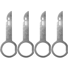 4pcs Car Radio Removal Tool Set Universal Stereo Removal Keys with Precision Pin Hooks for All Cars