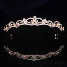 Bridal Crystal Tiara for Women Elegant Vintage Princess Rhinestone Crown for Wedding and Prom
