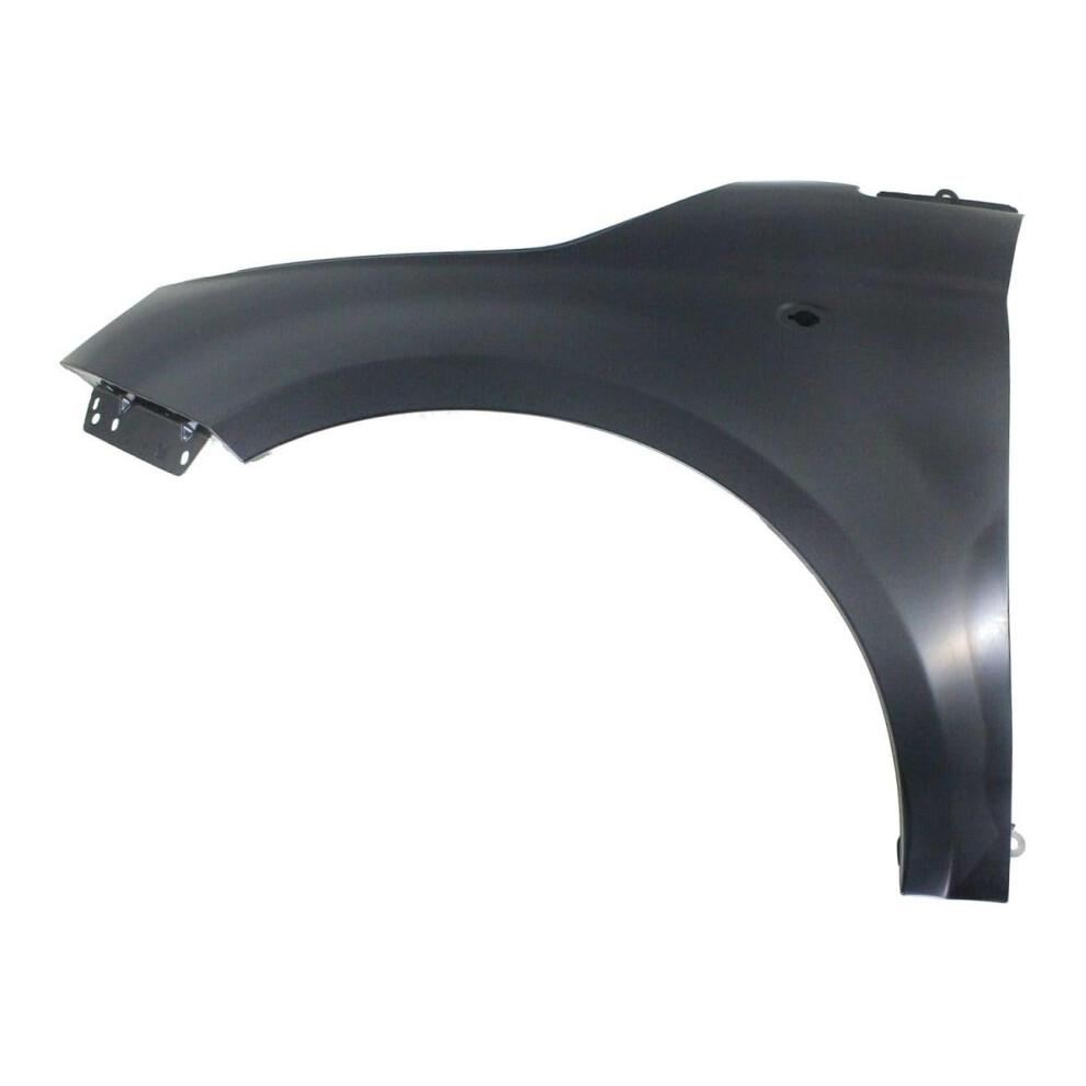 Front Left Fender For Fiat 500 20122019 Driver Side Primed Steel With Molding Holes 9113335628229