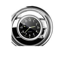 Car Dashboard Clock with Accurate Quartz Timekeeping, Stylish Design and Easy Adhesive Mount