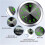 Car Dashboard Clock with Accurate Quartz Timekeeping, Stylish Design and Easy Adhesive Mount 2