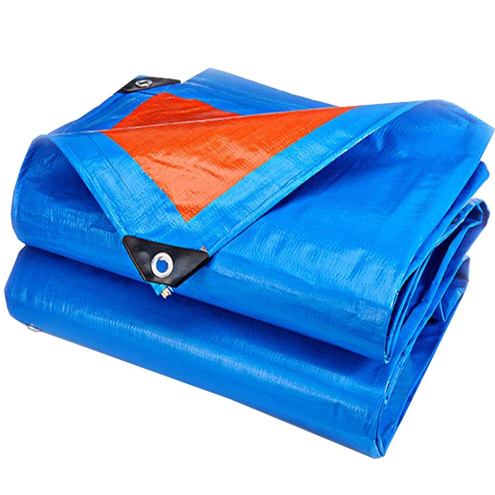 Heavy Duty Waterproof Tarpaulin 2X1.5m Pe Tarp With Uv Protection Reinforced Edges Eyelets Outdoor 9113335628243