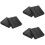 6Stk Schwarze Verpackungsschaumplatten Epe Leicht Gewichtsreduziert 8