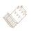 Panier De Rangement Mural Porte- En Bronze 10