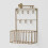 Panier De Rangement Mural Porte- En Bronze 9