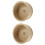 2Pièces Roue Hamster En Bois D’activité Silencieux 6