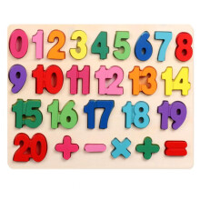 3Pièces Puzzles Éducatifs En Bois, Formes Variées, Couleurs Assorties