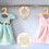 8Pièces Bébé En Bois Diviseur Tailles Vêtements 8