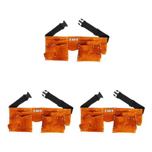 3Pièces Sac Taille Clair Portable Multi- Pour 1