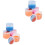 8Pièces Ensemble Jouets Sable Sec Coloré Pour 3