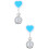 2Pièces Rétractables Pêche Usage Décoratif 8