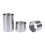 12Pcs Reusable Silver Round Cake Biscuit Mousse Moulds for Baking Use 1