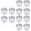 12Pcs Reusable Silver Round Cake Biscuit Mousse Moulds for Baking Use 7