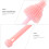 1Ensemble Brosse Silicone Long Rose Pour Tétine Bébé 6
