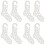 4Pairs Clear Acrylic Sock Blockers for Hand DIY Projects 7