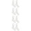 4Pairs Clear Acrylic Sock Blockers for Hand DIY Projects 10