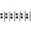 6Sets Assorted Brow Pencils Punt Hout 4
