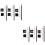 6Sets Assorted Brow Pencils Punt Hout 8