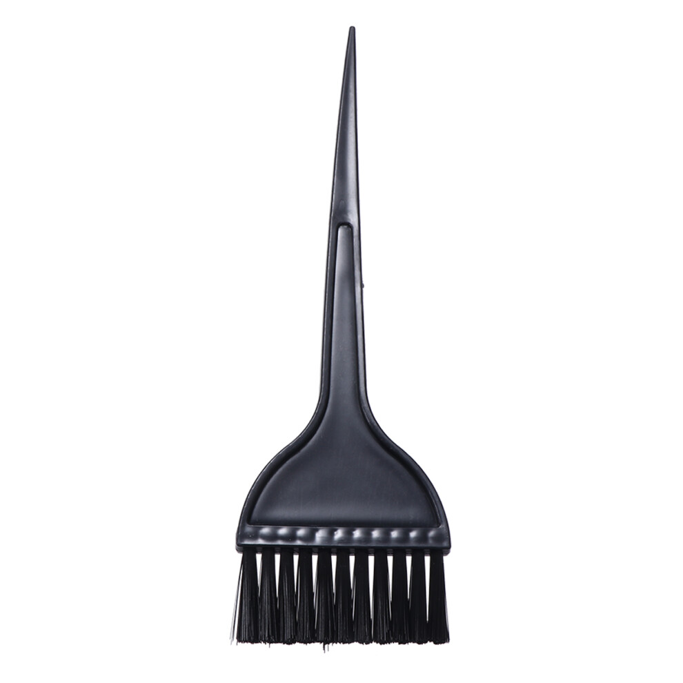 Solustre 6Pcs Black Hairdressing Tint Brush Hair Coloring Comb Hair Brush Tool