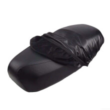 Waterproof Leather Motorcycle Seat Cover AllSeason Comfort with Elastic Secure Fit