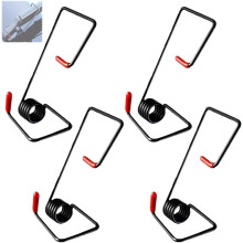 Windshield Wiper Arm Pressure Spring Booster Set 4PCS for Enhanced Wiper Contact and AllWeather Performance