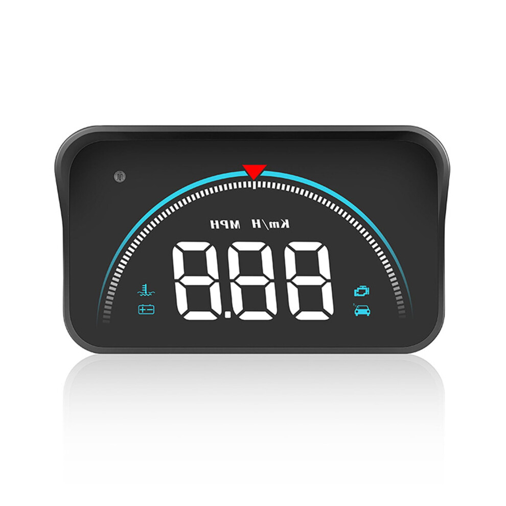 Car Hud Display Gps Speedometer With Dual Obd2 Gps Mode, Overspeed Alert, Rpm Voltage For All Cars 9113335628670