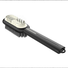 (As show, Black) 1pc Soft Shoes Cleaning Brush 2-in-1 Cleaning Eraser & Bristle Brush for Easy Scuff and Stain Removal Tools Leather Boot Cleaner