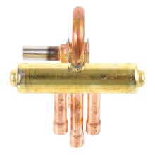 Air Conditioner Reversing Valve with Precise Airflow Control for HVAC Heating and Cooling Systems