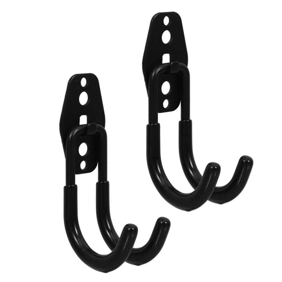 2Pcs Heavy Duty Wall Mount Hose Holder Hooks For Garden Garage And Tool Storage 9113335629639