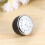 Car Dashboard Clock Quartz Analog with Night Light  Definition Dial for Safer Driving Black 4
