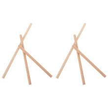 12Pièces Rondins En Bois Pour Tapisserie
