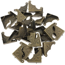 30Stk Schutz Eckenschoner Eisen Vintage-