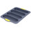 Silicone-Baguette-Form mit 4 Rippen, Hellgrau, 33,4x23,5 cm 10