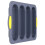 Silicone-Baguette-Form mit 4 Rippen, Hellgrau, 33,4x23,5 cm 9