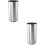 2Pièces Porte-Couteaux Solide Argent Pour Rangement Sécurisé 6