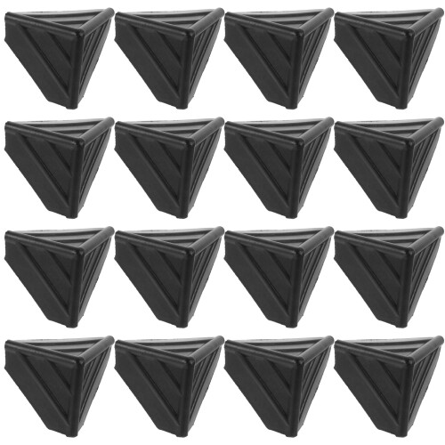 100Pièces Protecteurs D’angle Noir Pour Cartons Cadres