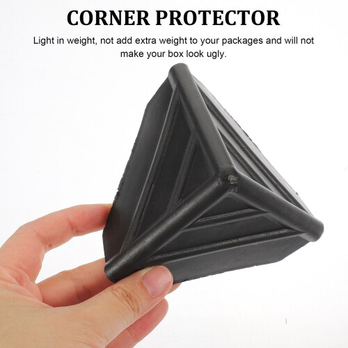 100Pièces Protecteurs D’angle Noir Pour Cartons Cadres 2