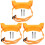3Pièces Support Cylindre Gaz Mural Simple En ABS 2